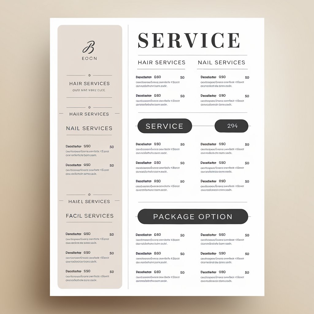Beauty Service Contract Templates